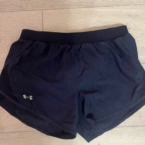 Under Armour Women's Navy Athletic Shorts